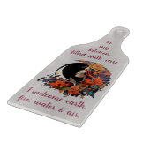 Erstellen Sie Ihren eigenen farbenfrohen Boho Moon Schneidebrett (Ecke)