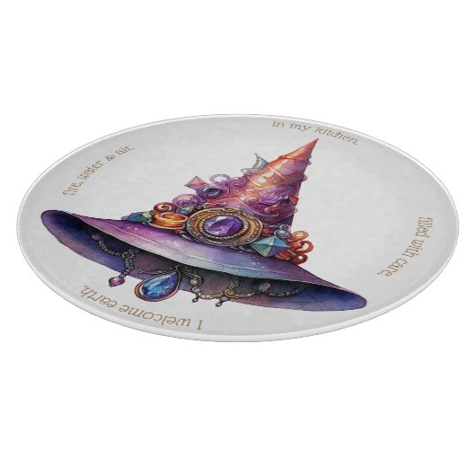 Erstellen Sie Ihren eigenen farbenfrohen Schmuck H Schneidebrett (Ecke)