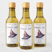 Erstellen Sie Ihren eigenen farbenfrohen Schmuck H Weinetikett (Flaschen)