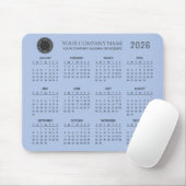 Erstellen Sie Ihren eigenen Firmenkalender 2026 | Mousepad (Mit Mouse)