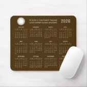 Erstellen Sie Ihren eigenen Firmenkalender 2026 | Mousepad (Mit Mouse)