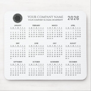 Erstellen Sie Ihren eigenen Firmenkalender 2026 Mousepad