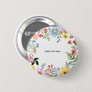 Erstellen Sie Ihren eigenen floralen Button