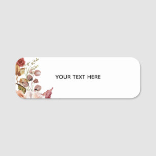 Erstellen Sie Ihren eigenen floralen klassischen N Namensschild