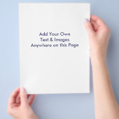 Erstellen Sie Ihren eigenen Flyer (Hand)