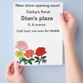 Erstellen Sie Ihren eigenen Flyer (Hand)