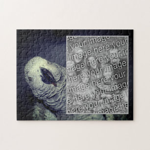 Erstellen Sie Ihren eigenen Foto African Grey Papa Puzzle