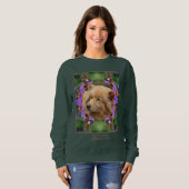 Erstellen Sie Ihren eigenen Foto Butterfly Aster B Sweatshirt (Vorne ganz)
