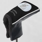 Erstellen Sie Ihren eigenen Foto Cat Vater Black Golf Headcover (3/4 Vorderseite)