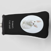 Erstellen Sie Ihren eigenen Foto Cat Vater Black Golf Headcover (Vorderseite)