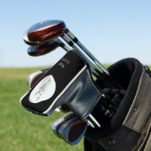 Erstellen Sie Ihren eigenen Foto Cat Vater Black Golf Headcover (In Situ)