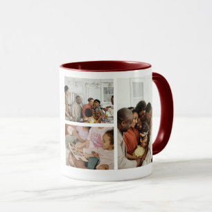 Erstellen Sie Ihren eigenen Foto Collage Custom Co Tasse