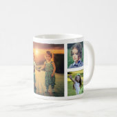 Erstellen Sie Ihren eigenen Foto-Collage-Monogramm Kaffeetasse (VorderseiteRechts)
