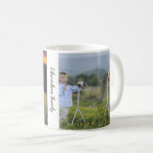 Erstellen Sie Ihren eigenen Foto-Monogrammnamen Kaffeetasse (VorderseiteRechts)