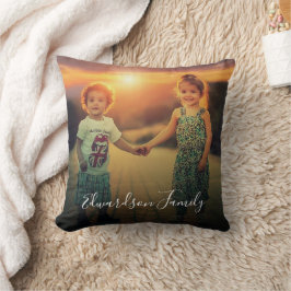 Erstellen Sie Ihren eigenen Foto-Monogrammnamen Kissen