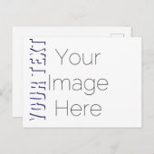 Erstellen Sie Ihren eigenen Foto Postkarte (Vorne/Hinten)