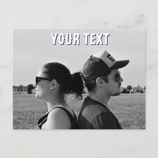 Erstellen Sie Ihren eigenen Foto Postkarte (Vorderseite)