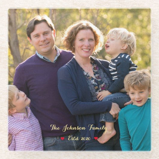 Erstellen Sie Ihren eigenen Foto-Untersetzer für b Glasuntersetzer (Vorderseite)