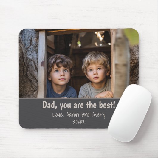Erstellen Sie Ihren eigenen Foto-Vater Mousepad (Mit Mouse)