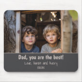 Erstellen Sie Ihren eigenen Foto-Vater Mousepad (Vorne)