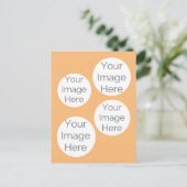 Erstellen Sie Ihren eigenen Foto-Vorlagenpferd Postkarte (Stehend Vorderseite)