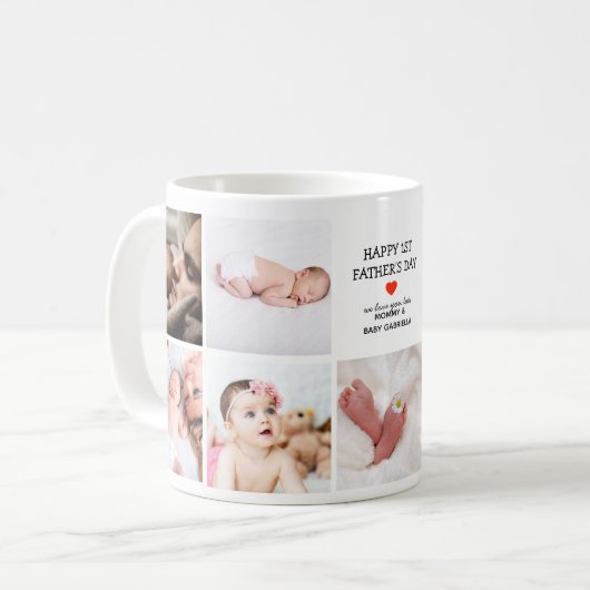 Erstellen Sie Ihren eigenen FotoCollage 1. Vaterta Kaffeetasse (Vorderseite Links)