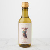 Erstellen Sie Ihren eigenen freien Geist Floral Bo Weinetikett (Vorderseite)