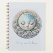 Erstellen Sie Ihren eigenen Friedlichen Mond Planer (Vorderseite)