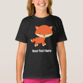 Erstellen Sie Ihren eigenen Funny Animal Fox T - S T-Shirt (Vorderseite)