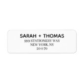 Erstellen Sie Ihren eigenen Gastnamen und Adressti (Vorne)