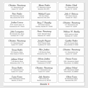 Erstellen Sie Ihren eigenen Gastnamen und Ihre eig Aufkleber