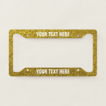 Erstellen Sie Ihren eigenen Gelben Glitzer