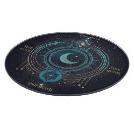 Erstellen Sie Ihren eigenen geometrischen Himmelsl Schneidebrett