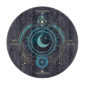 Erstellen Sie Ihren eigenen geometrischen Himmelsl Schneidebrett (Vorderseite)