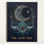 Erstellen Sie Ihren eigenen geometrischen Himmelsm Planer (Vorderseite)