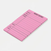 Erstellen Sie Ihren eigenen Geschäftswochenbericht Post-it Klebezettel (angewinkelt)