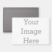 8,9cm x 6,35 cm Rechteckiger Magnet Magnet (Vorderseite/Rückseite)