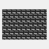 Erstellen Sie Ihren eigenen glücklichen Geburtstag Geschenkpapier Set (Vorderseite)