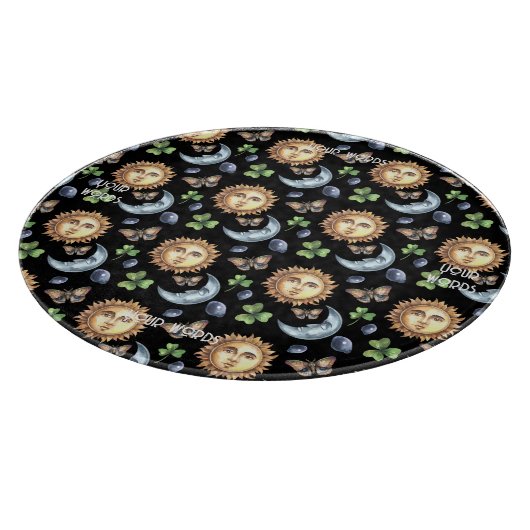 Erstellen Sie Ihren eigenen glücklichen Himmelssch Schneidebrett (Ecke)