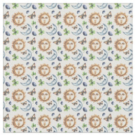 Erstellen Sie Ihren eigenen glücklichen Himmelssch Stoff