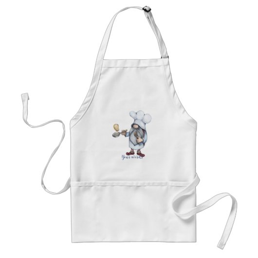 Erstellen Sie Ihren eigenen GNOME Pancake Flipper Schürze (Vorne)