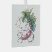 Erstellen Sie Ihren eigenen Grapevine Moon Kranz Ornament Aus Glas (Vorderseite Rechts)