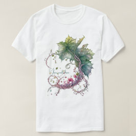 Erstellen Sie Ihren eigenen Grapevine Moon Kranz T-Shirt