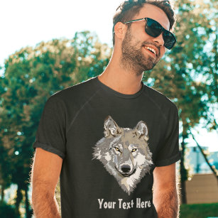 Erstellen Sie Ihren eigenen grauen Wolf-T - Shirt