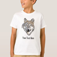 Erstellen Sie Ihren eigenen grauen Wolf-T - Shirt