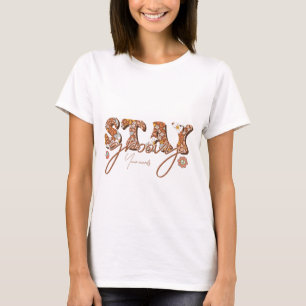 Erstellen Sie Ihren eigenen Groovy Retro Hippy-Ble T-Shirt