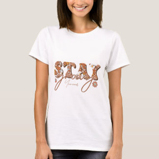 Erstellen Sie Ihren eigenen Groovy Retro Hippy-Ble T-Shirt