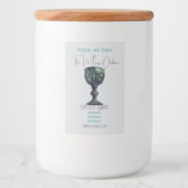 Erstellen Sie Ihren eigenen grünen Chalice Lebensmitteletikett (Vorderseite)