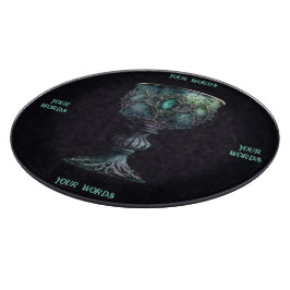 Erstellen Sie Ihren eigenen grünen Chalice Schneidebrett