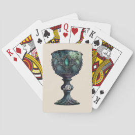 Erstellen Sie Ihren eigenen grünen Chalice Spielkarten